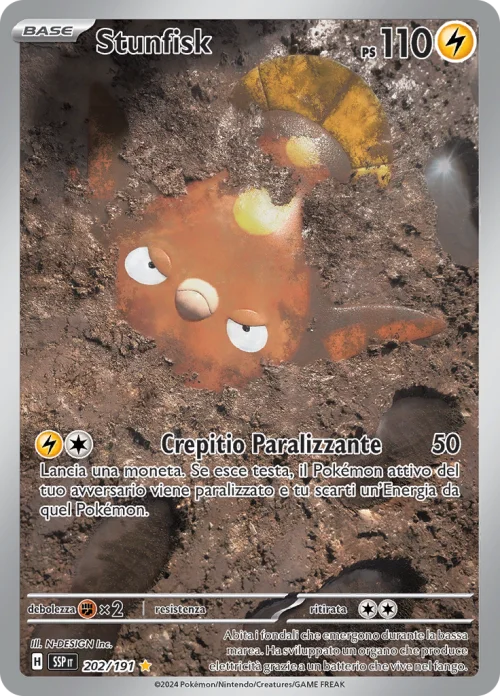 Stunfisk - SSP 202/191 Italiano - Scintille Folgoranti