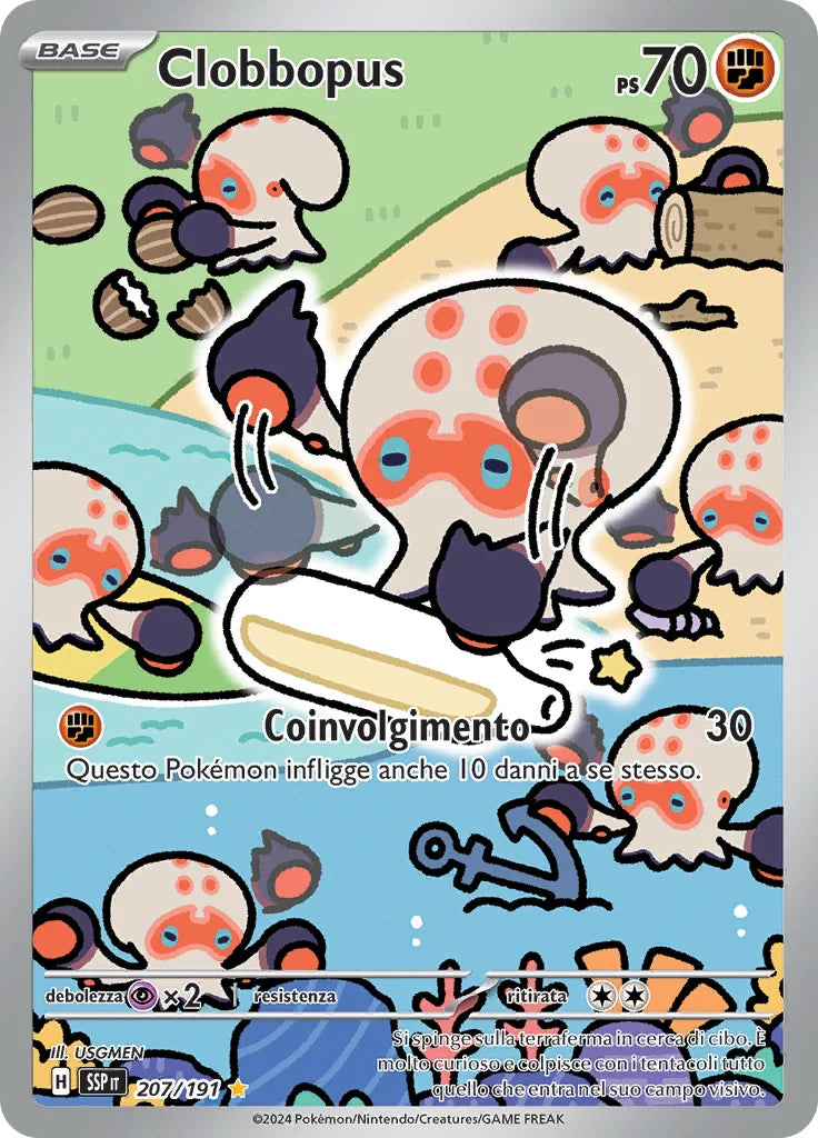 Clobbopus - SSP 207/191 Italiano - Scintille Folgoranti