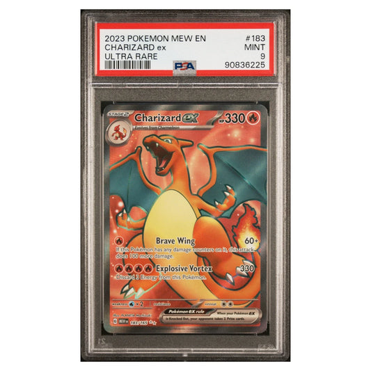 PSA 9 Charizard ex #183 Pokemon 151 Pokemon Card English Eng MINT